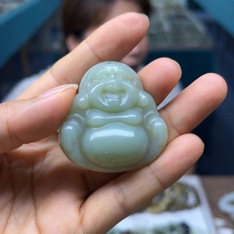 未镶嵌手串和田玉新疆佛公