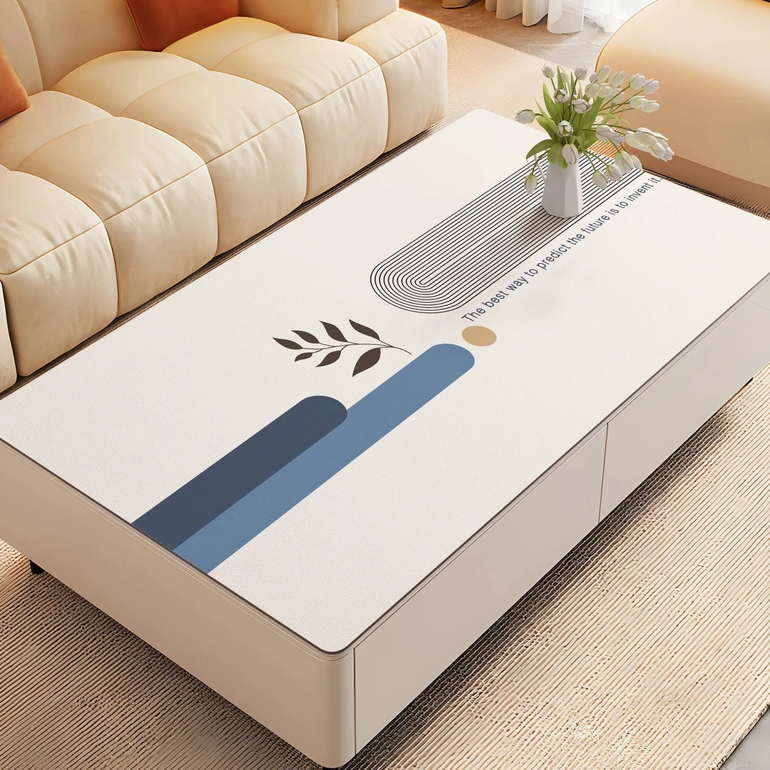 家用简约隔热防烫餐桌垫免洗可擦茶几垫PVC防水防油桌面保护垫子