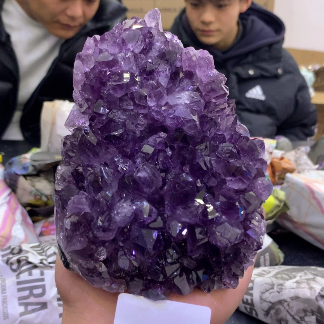 水晶摆件未镶嵌紫晶22