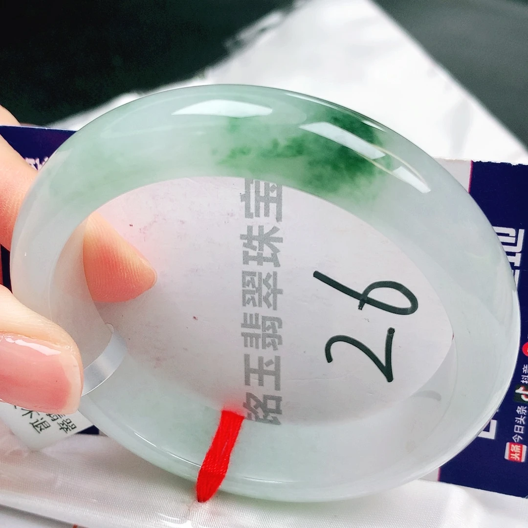 翡翠未镶嵌手镯缅甸天然a货翡翠手镯
