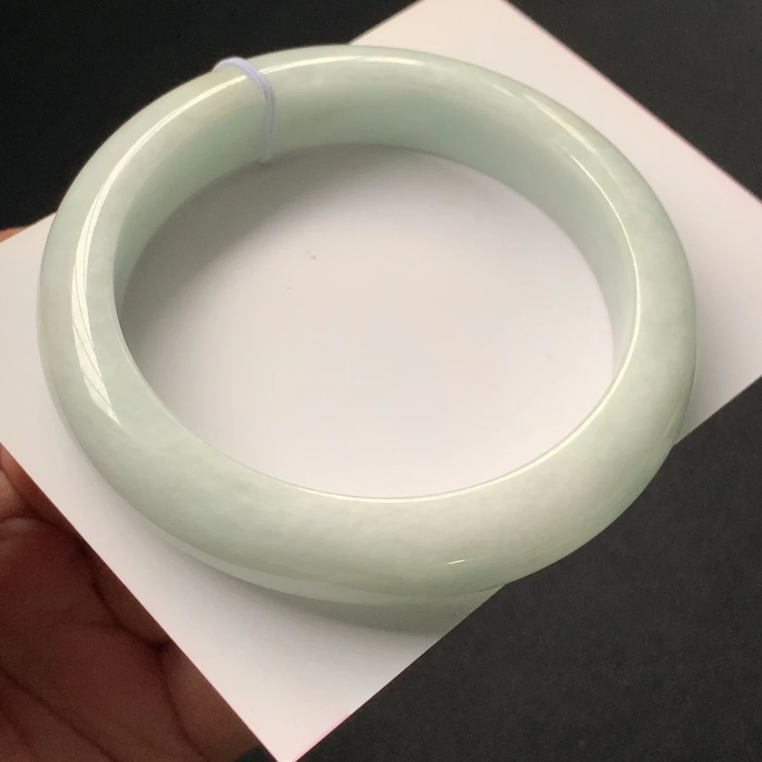 翡翠未镶嵌手镯37号57.4-12.4-8.7弱推