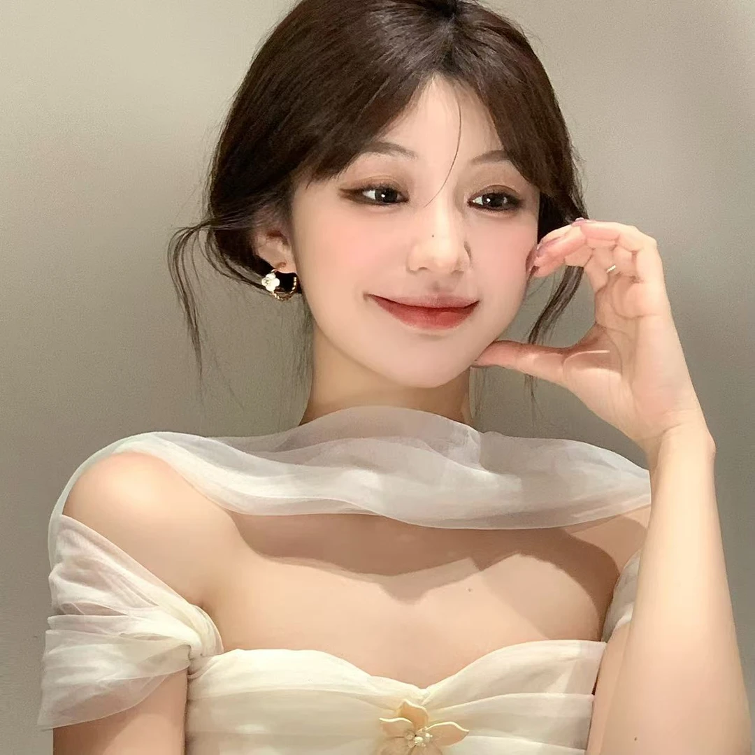 FULL GIRLISH耳环02302轻奢小众花朵耳钉耳饰