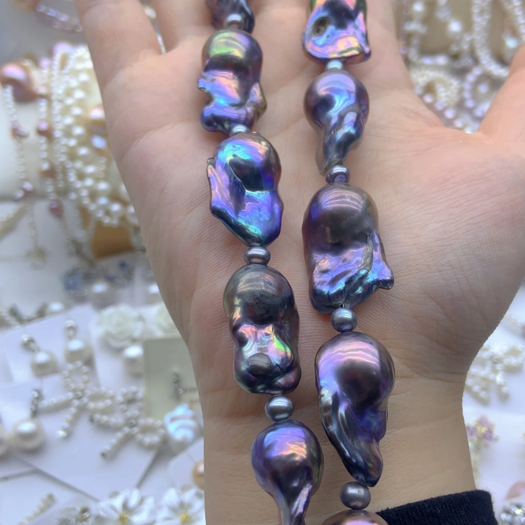 m***事耳饰淡水珍珠未镶嵌