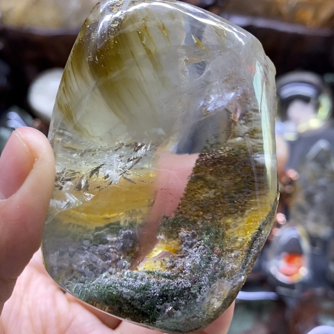 未镶嵌水晶珠宝半成品