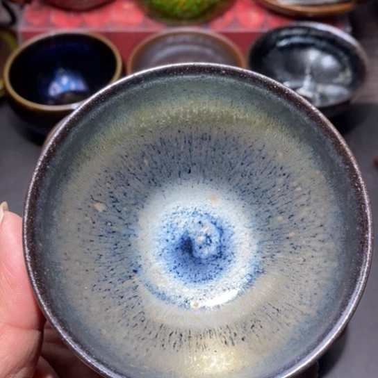 茶盏建窑建盏主人杯茶壶盖碗品茗杯047