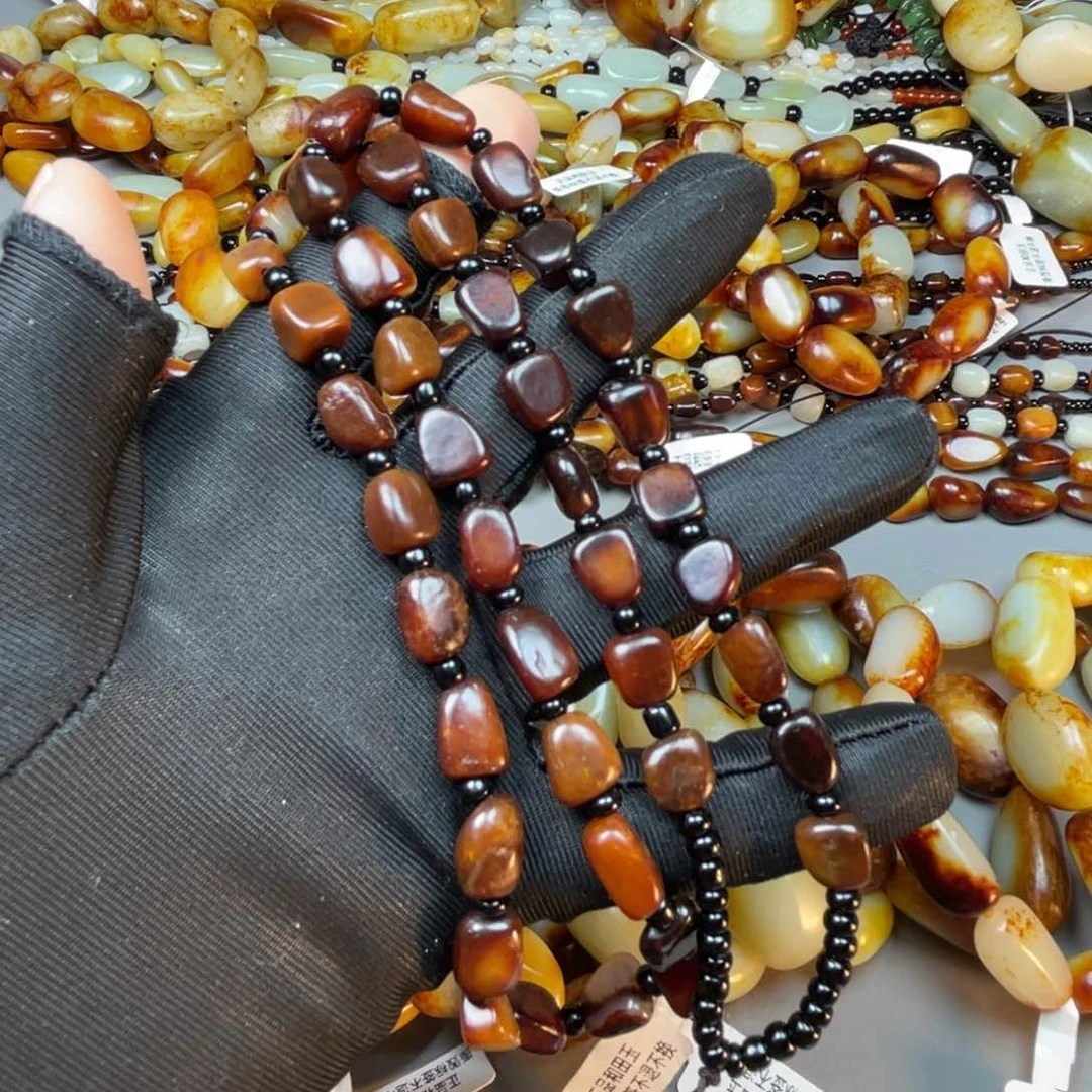 和田玉手链未镶嵌