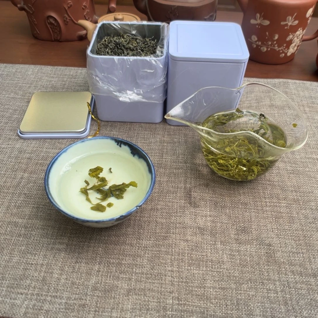 紫砂茶壶今年4月份绿茶