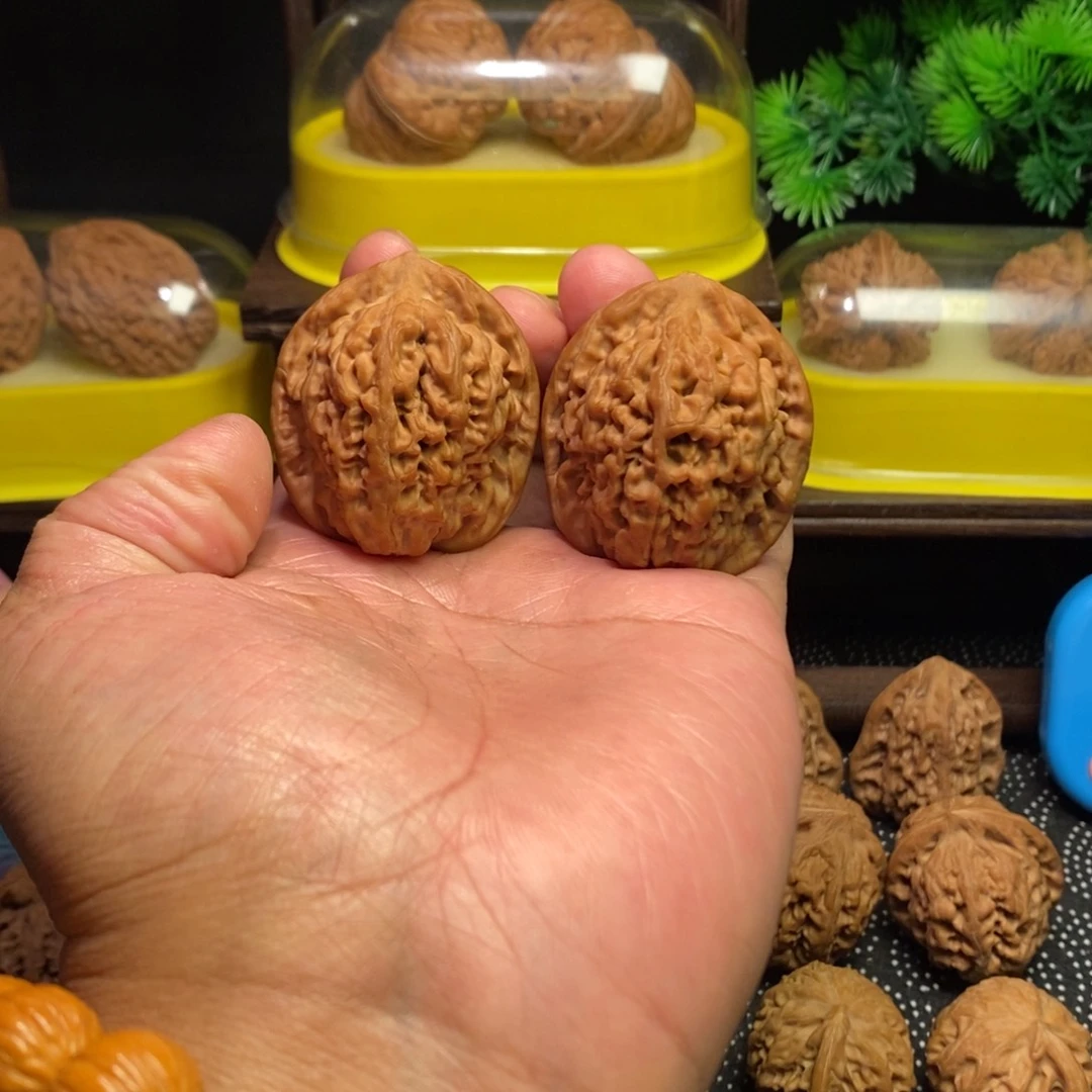 吊坠文玩核桃莲花40