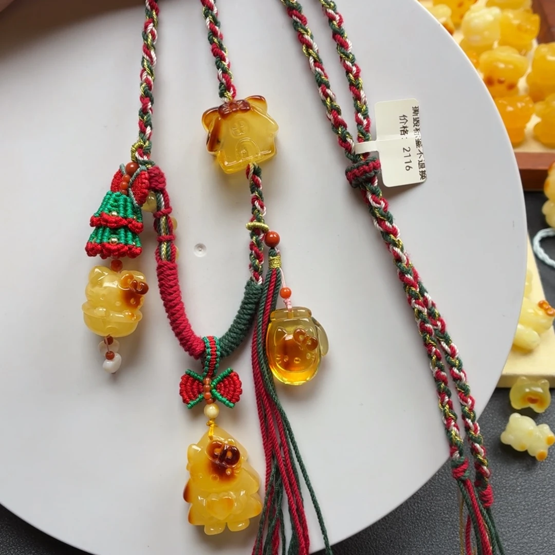 琥珀未镶嵌珠宝奇石