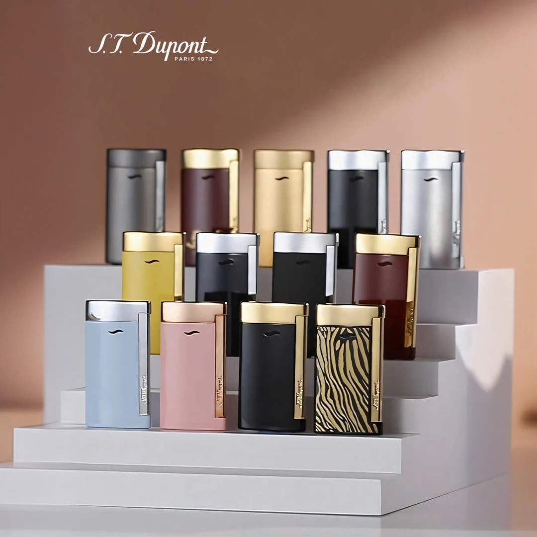 S.T. Dupont/都彭男士打火机高档奢侈品定制刻字送男友超薄防风