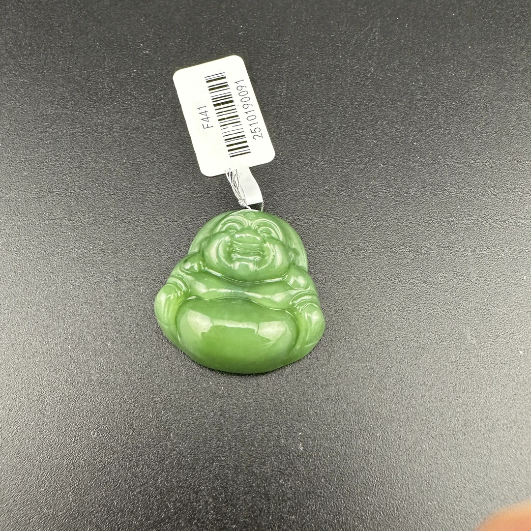 BYDQFXH标049 北玉精选 和田玉佛公挂件 多样性发货