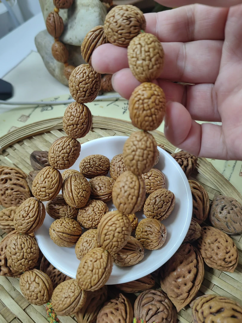 非金属木质手链 全品无修磨抛桃核脖挂适合佩戴彰显个性魅力