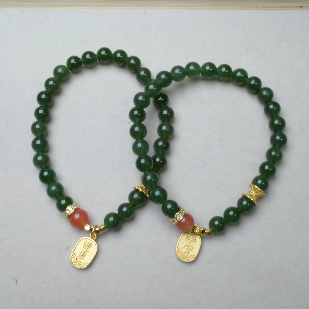 【C71】碧玉手串多样性发其一