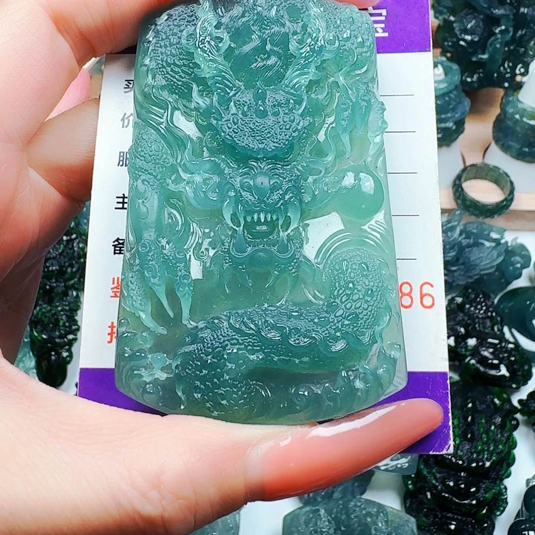 颈饰未镶嵌翡翠溟*纯天然A货翡翠