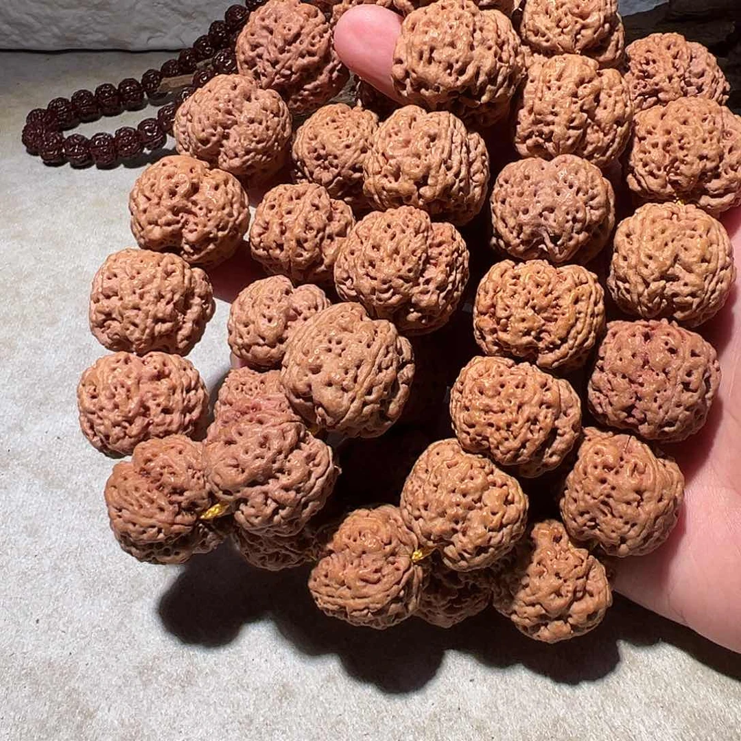 金刚菩提手串25尺寸左右粗肉蜂王福利