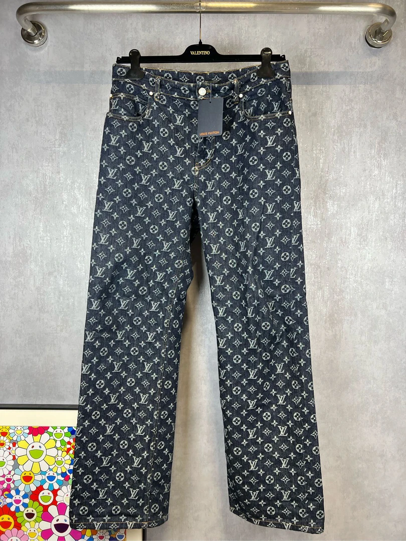 全新未使用 LouisVuitton/路易威登 添柏岚联名牛仔裤 30码A10931