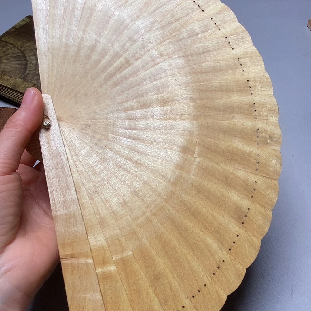 楠木用****3金丝楠木18折扇福利