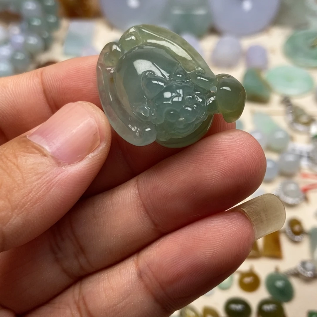 翡翠裸石天然翡翠52