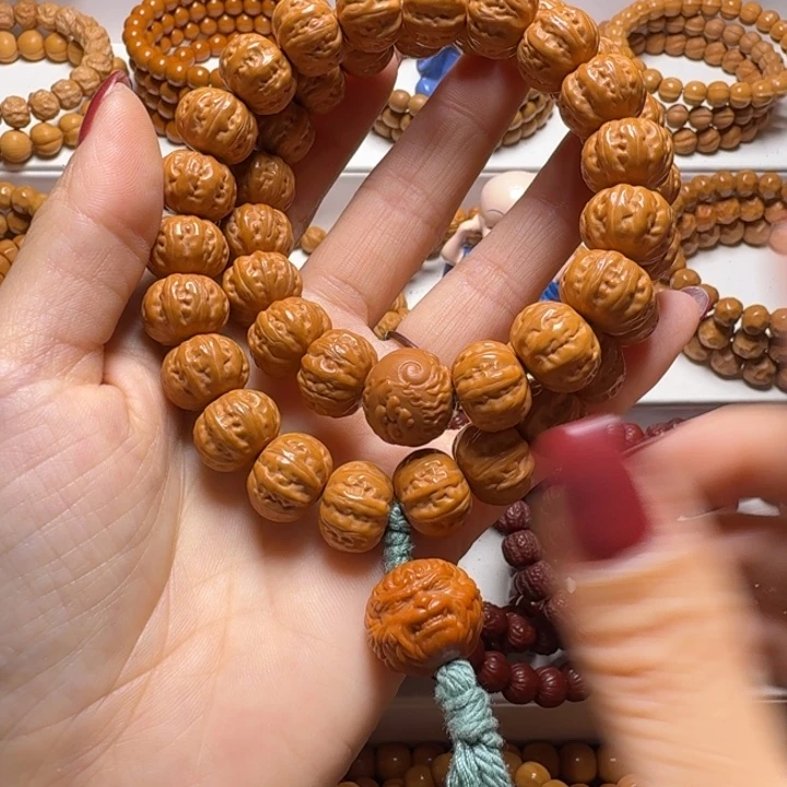 吊坠猴头核桃京八棱