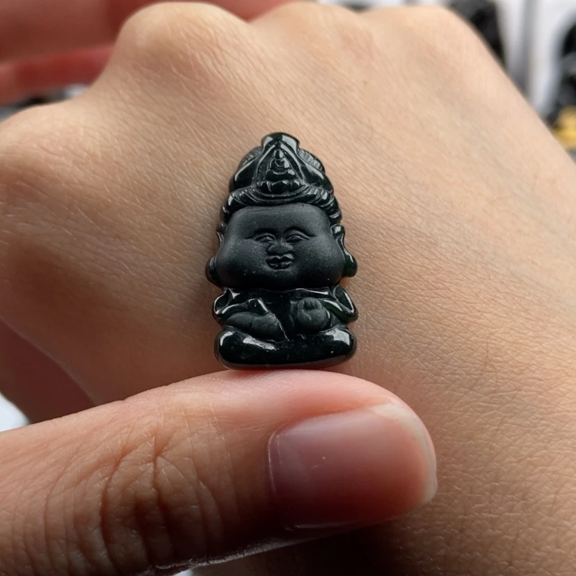 【闪购商品】翡翠颈饰未镶嵌宝宝佛