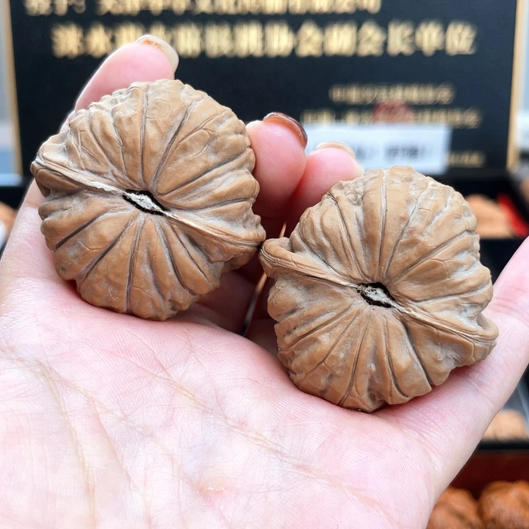把件文玩核桃44毕业级正圆平凹➕近正肩s4401