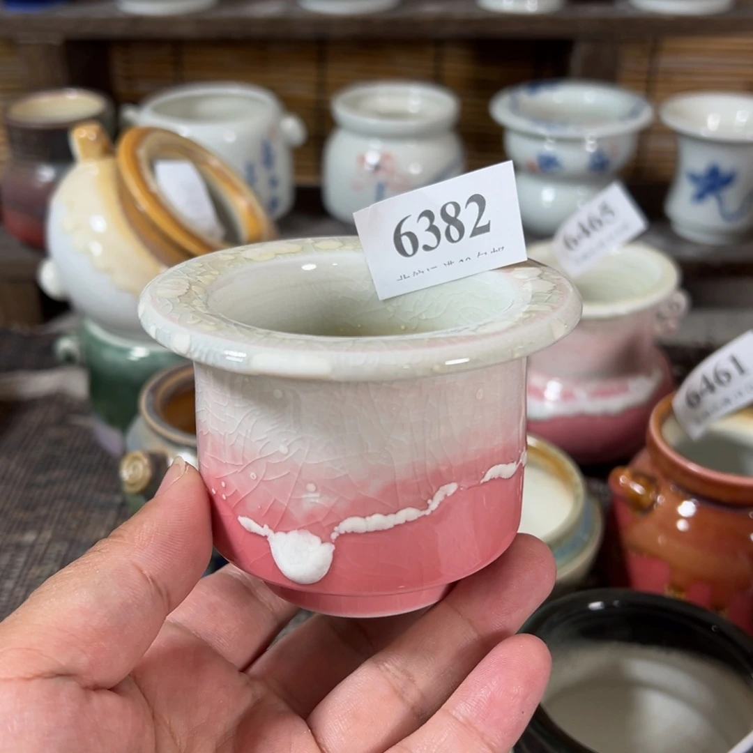 口6 景德镇手工花盆