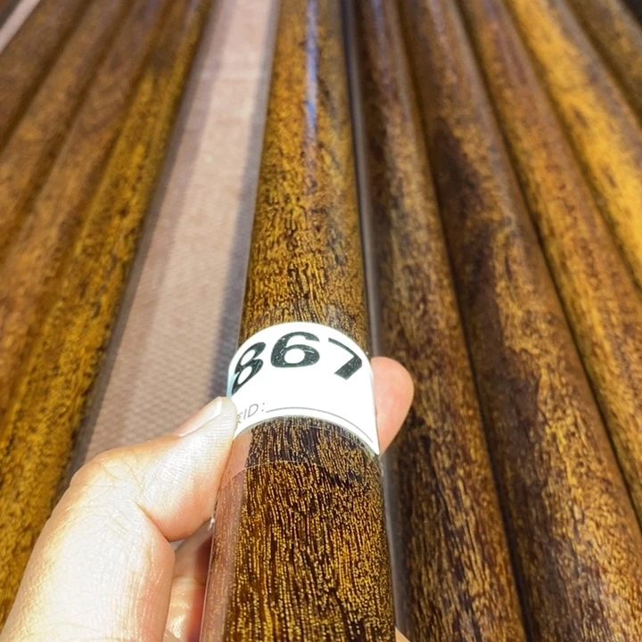 鲍***梁香榧木手工艺盘玩棍867