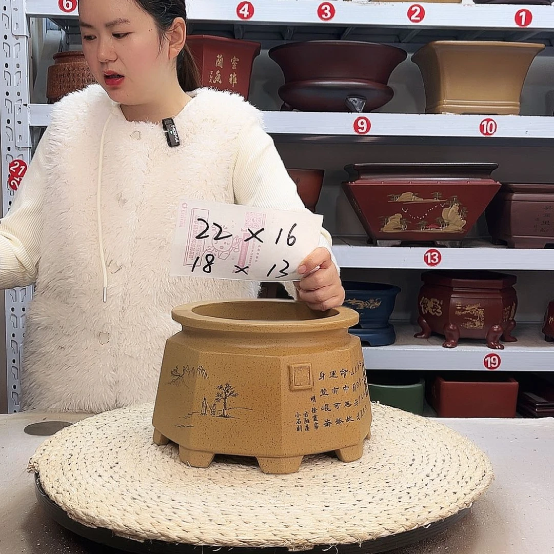 花盆紫砂紫砂花盆