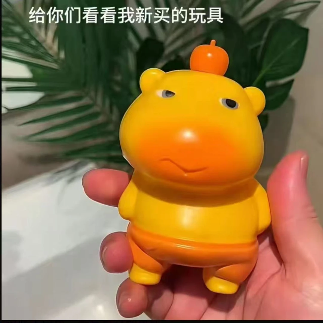 【新奇】水豚噜噜搞怪水枪搞怪有趣按压水枪男生女生礼物