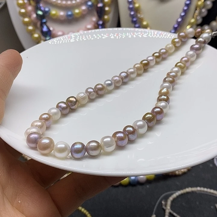 颈饰淡水珍珠未镶嵌