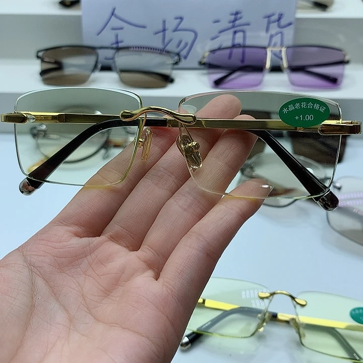 竹叶青老花镜100度