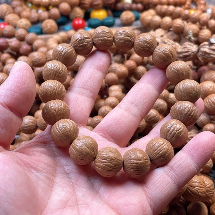 猴头核桃手串1.5+同尺盆