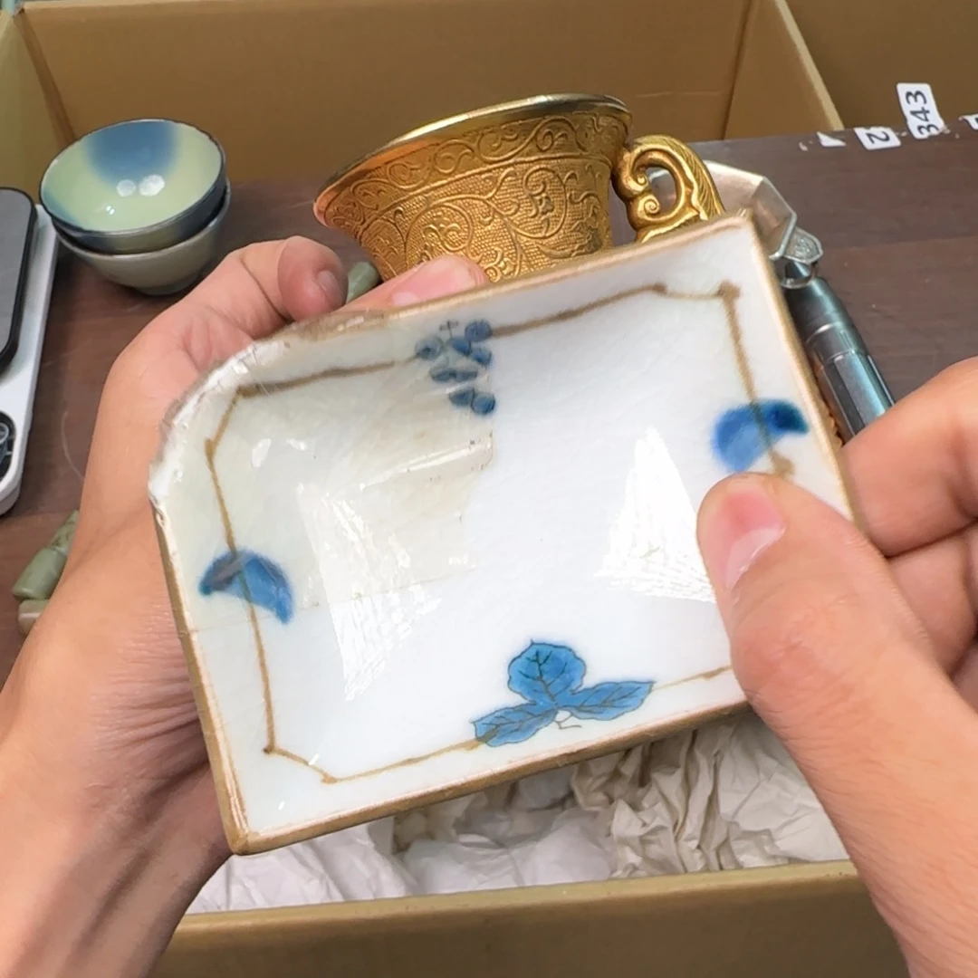 朱泥陶瓷孤品单件车里拍