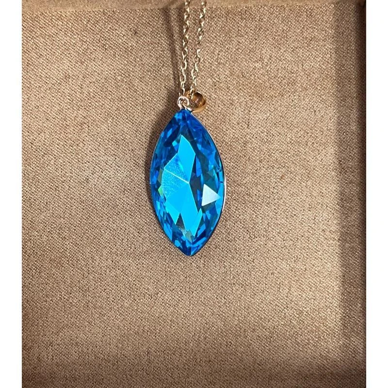 蓝吊坠女款品质高货——————