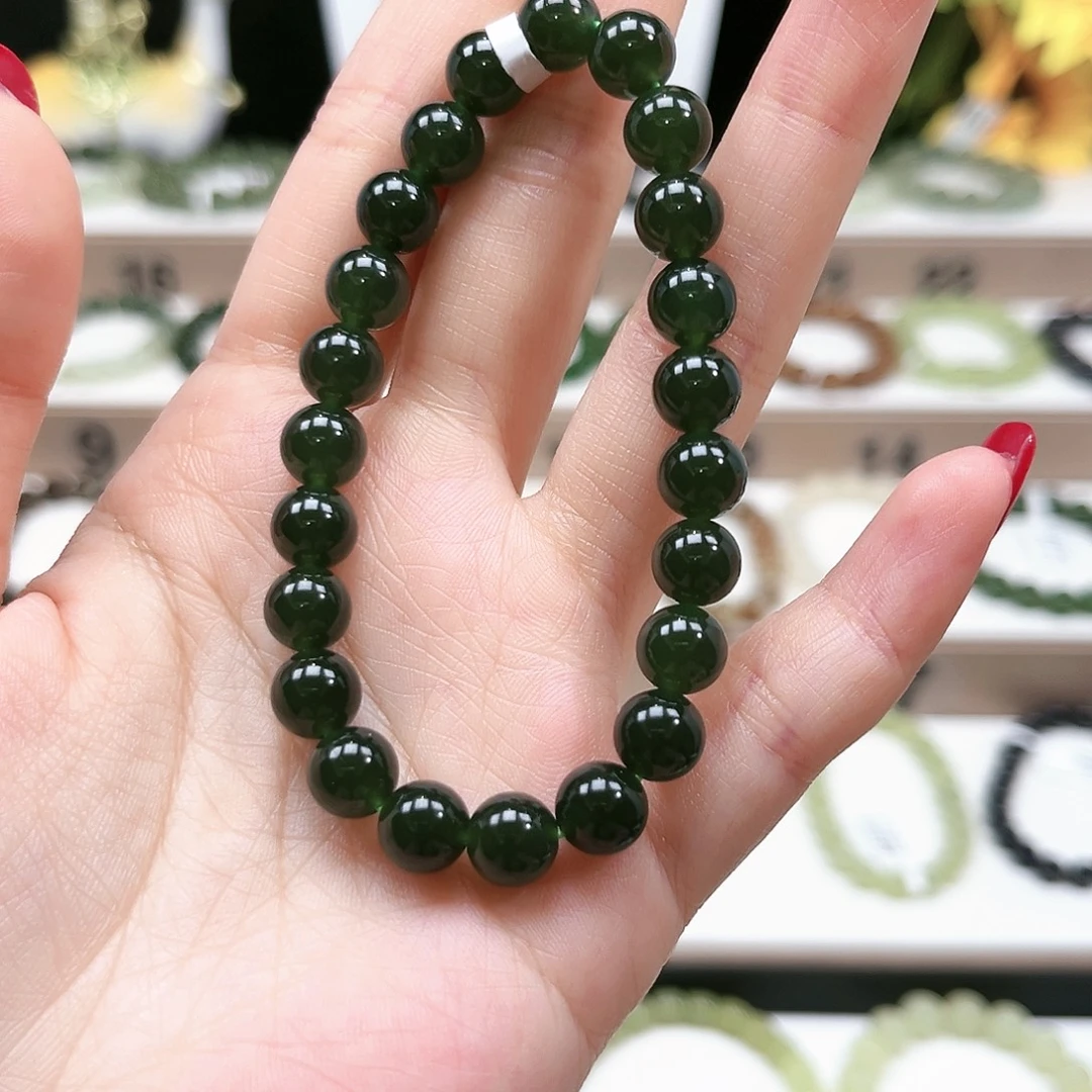 米***@和田玉未镶嵌手链