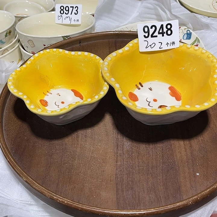 瓷微瑕外贸餐具9248