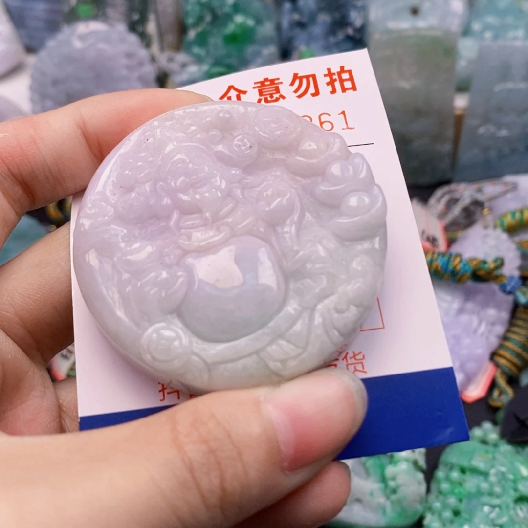 吊坠(不含链)未镶嵌翡翠