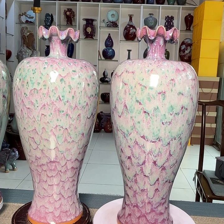 一***顺摆件钧瓷钧瓷摆件钧瓷摆件