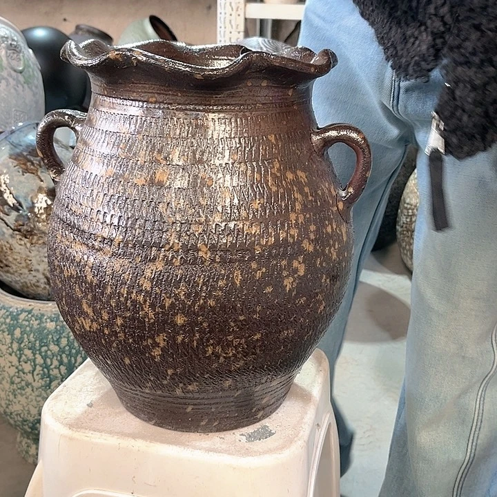 正品口25高35花盆……