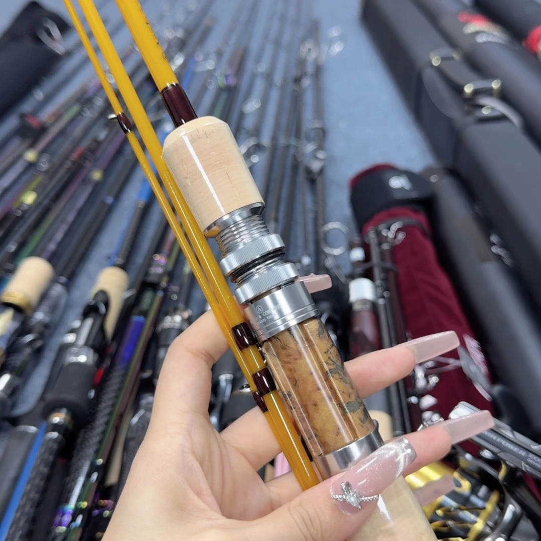 核***达碳素3.8m路亚枪柄