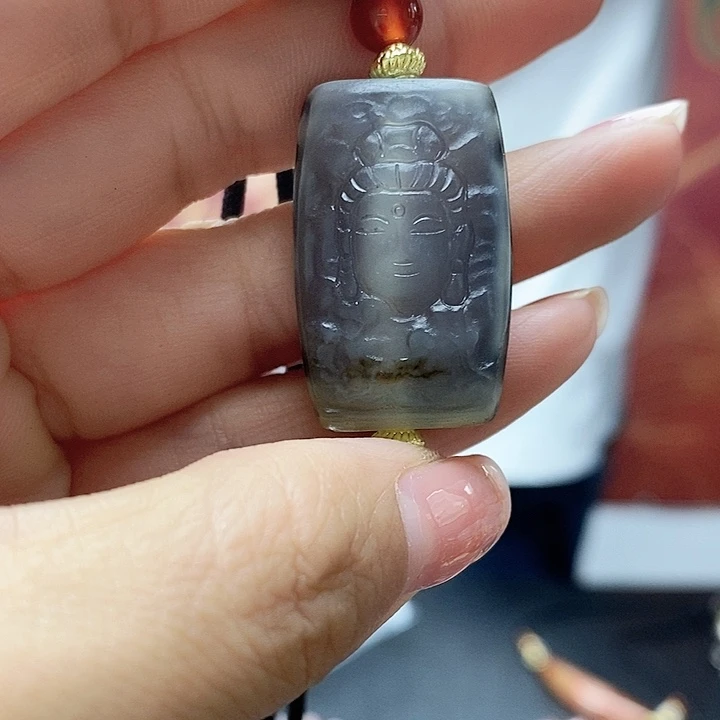 玛瑙/玉髓合金颈饰