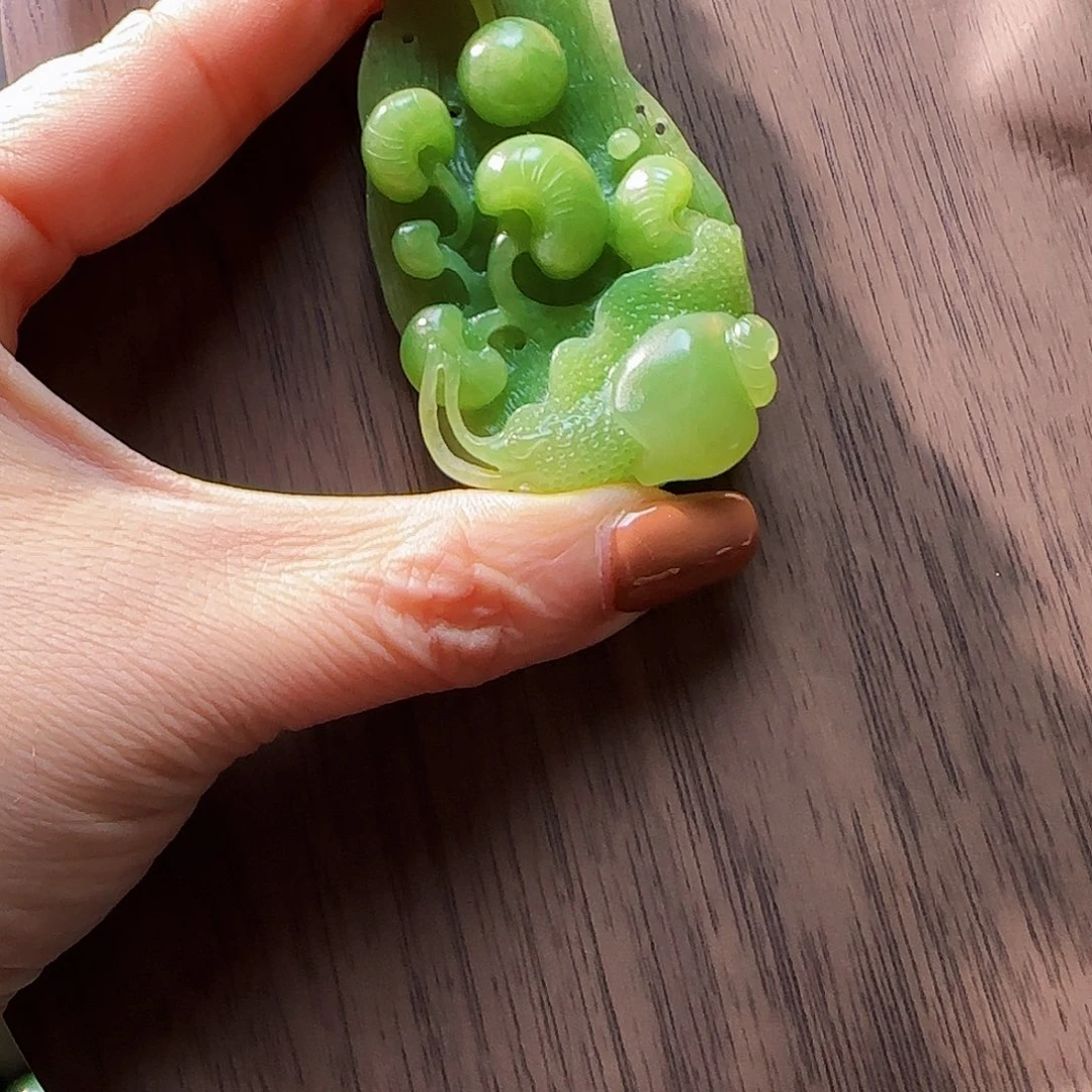 和田玉（碧玉）未镶嵌颈饰