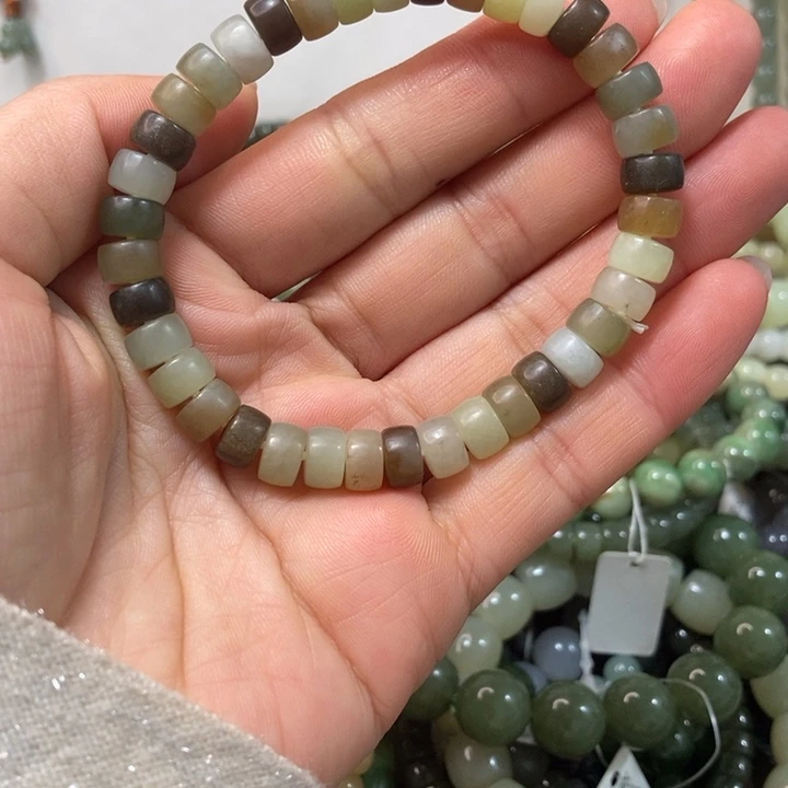 和田玉手串未镶嵌