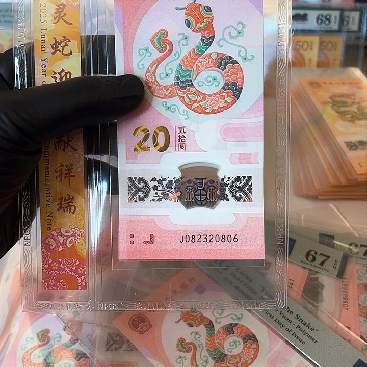 塑料宁*蛇钞082320806