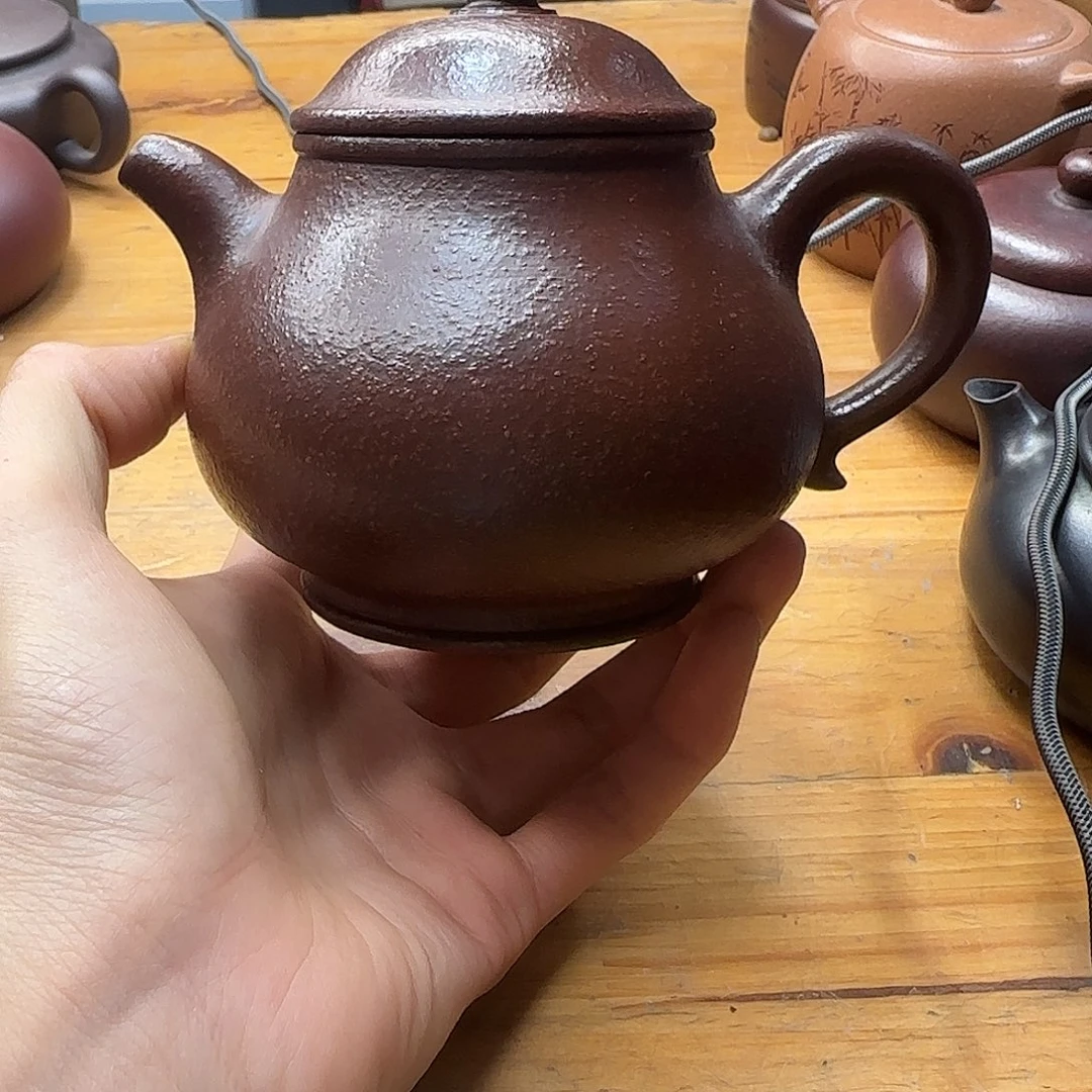 紫砂茶壶民间手艺人全手工制作