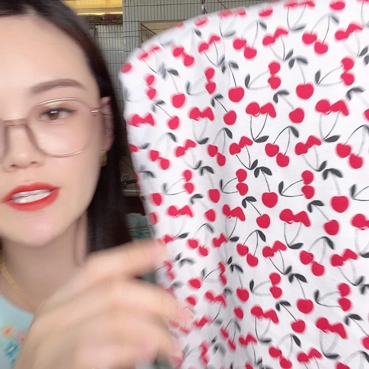 无纺布樱桃莱卡棉540