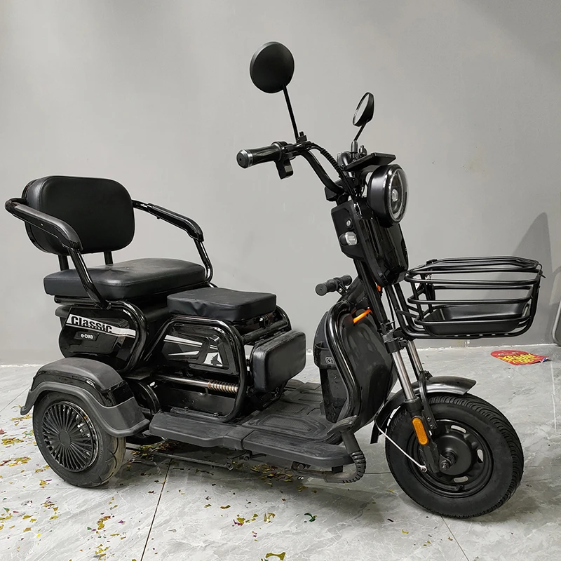 高端家用电动三轮车老年人代步车可用于接送孩子H