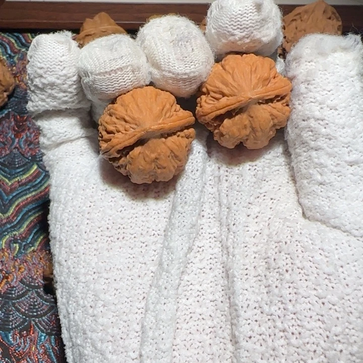 核桃野生秋子核桃把件