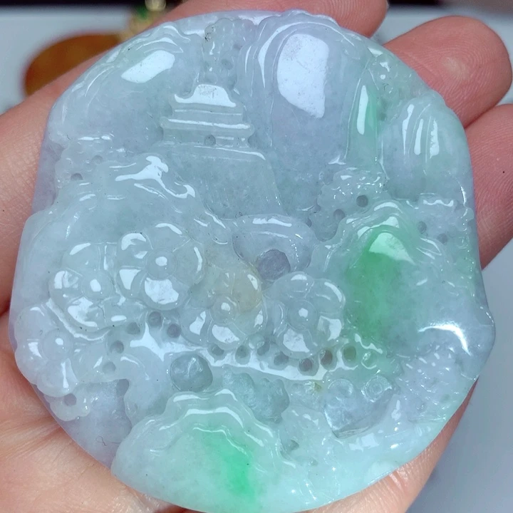 翡翠吊坠(不含链)未镶嵌