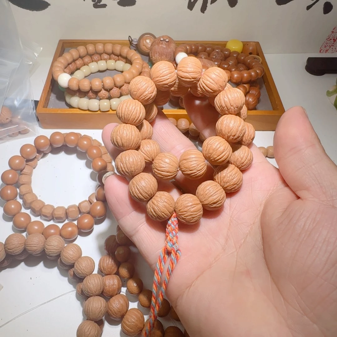 猴头核桃吊坠原皮无修土豪手持